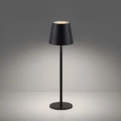 Akku Tischleuchte ,schwarz, Indoor, Outdoor, Camping