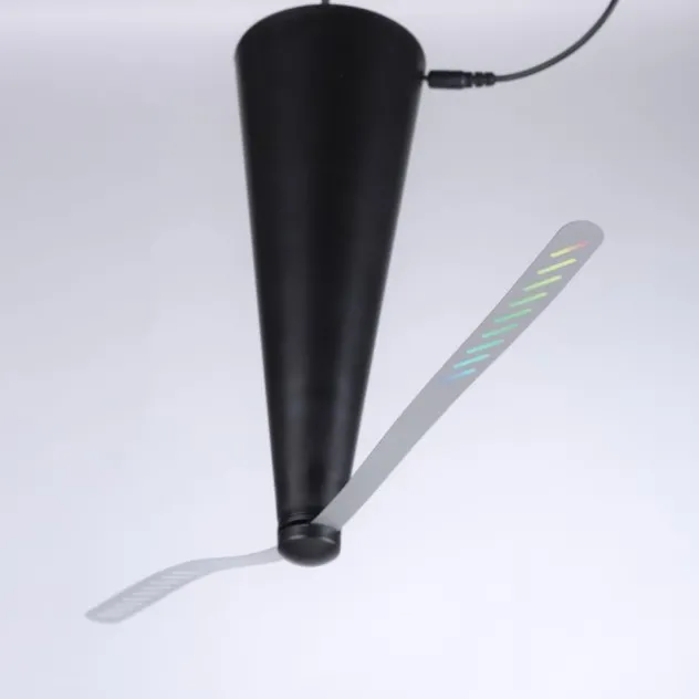 Fliegenwedler schwarz elektrisch Batterie mit USB Insektenabwehr