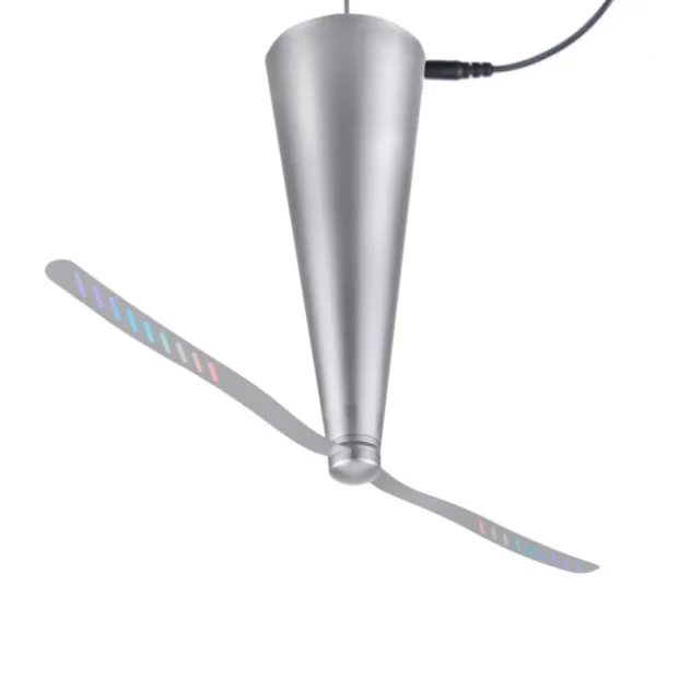 Fliegenwedler silber elektrisch Batterie mit USB Insektenabwehr