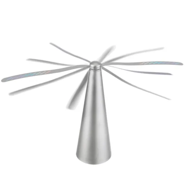 Fliegenwedler silber elektrisch Batterie mit USB Insektenabwehr