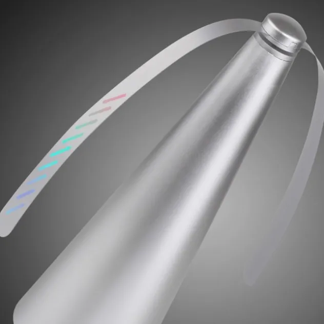 Fliegenwedler silber elektrisch Batterie mit USB Insektenabwehr