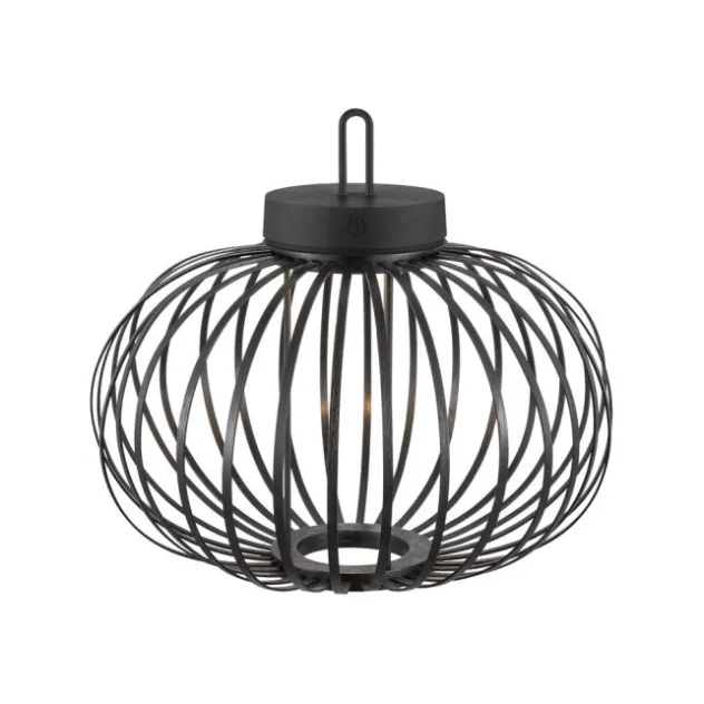 JUST LIGHT Akku Leuchte Gabbia Tisch oder Pendelleuchte
