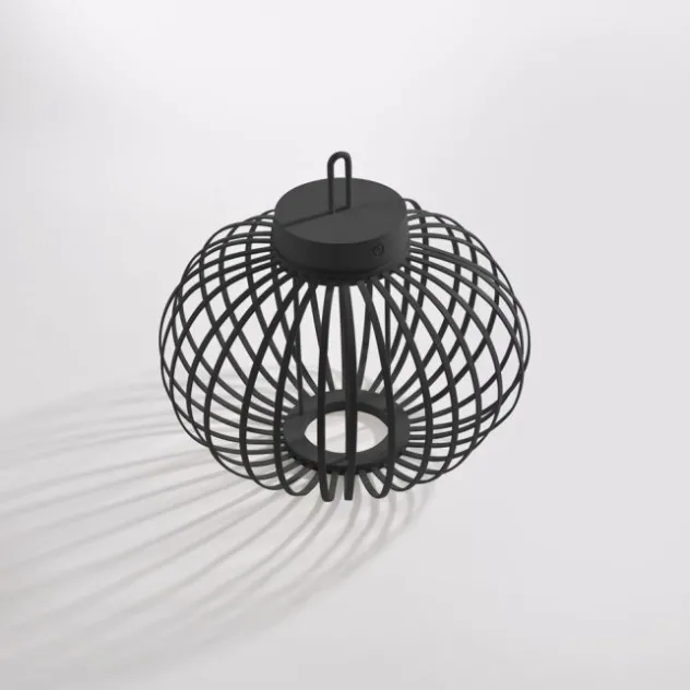 JUST LIGHT Akku Leuchte Gabbia Tisch oder Pendelleuchte