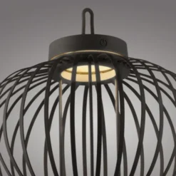 JUST LIGHT Akku Leuchte Gabbia Tisch oder Pendelleuchte