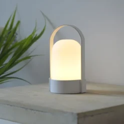 JUST LIGHT LED Akku Leuchte AKKU-JAN, weiss,