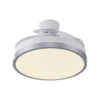 JUST LIGHT LED Deckenleuchte mit Ventilator KOPTA, weiss, Fernbedienung