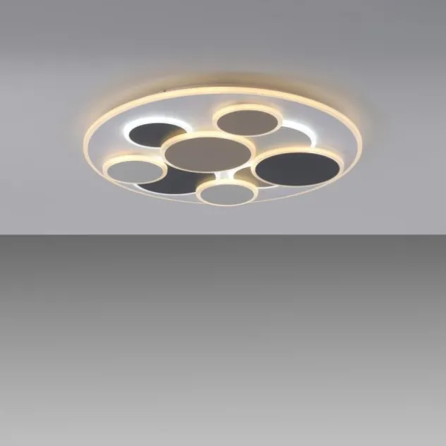 JUST LIGHT LED Deckenleuchte MODENA rund dimmbar Memoryfunktion