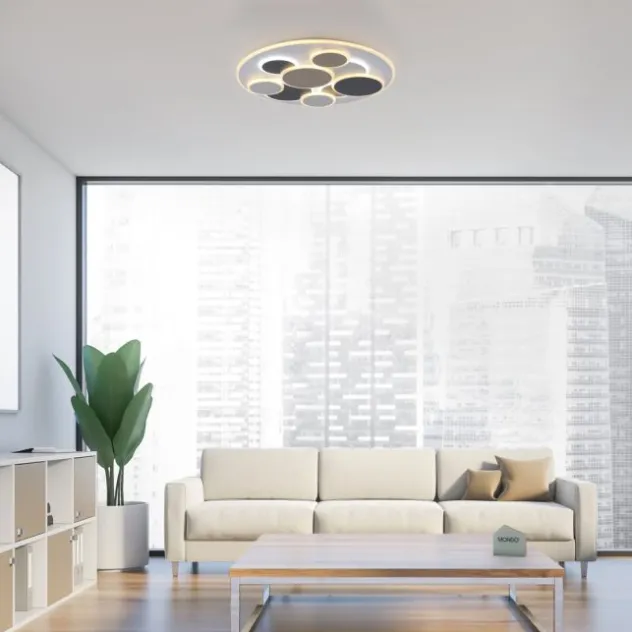 JUST LIGHT LED Deckenleuchte MODENA rund dimmbar Memoryfunktion