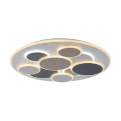 JUST LIGHT LED Deckenleuchte MODENA rund dimmbar Memoryfunktion