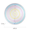 JUST LIGHT Neon Dartscheibe RGB Wandleuchte Deko Gaming Kinderzimmer