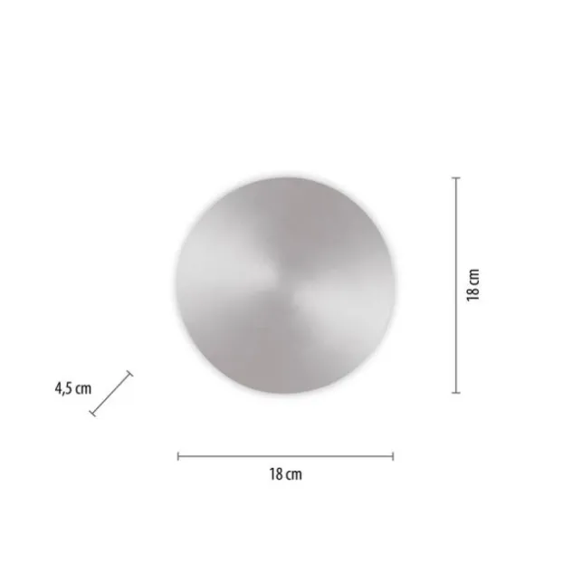 LED Akkuleuchte AKKU 18cm aluminium Timerfunktion USB dimmbar