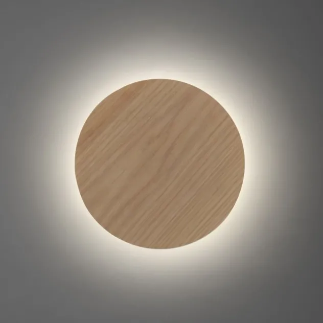 LED Akkuleuchte AKKU 25cm Holz Natur Timerfunktion USB dimmbar