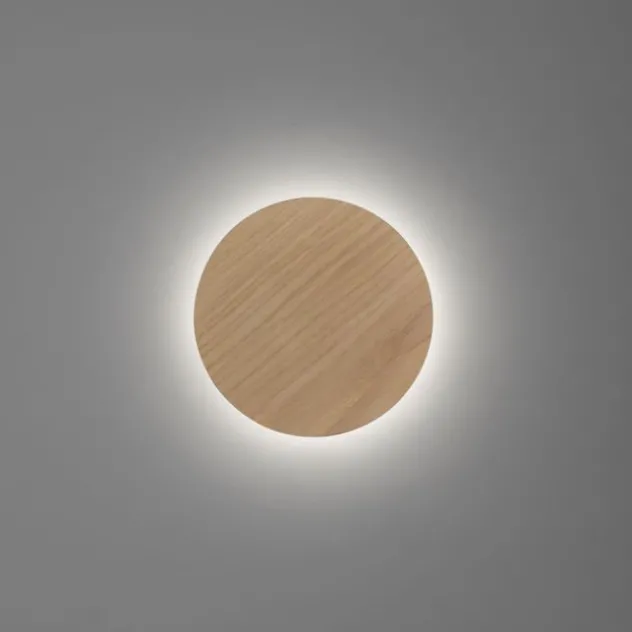 LED Akkuleuchte AKKU 18cm Holz Natur Timerfunktion USB dimmbar