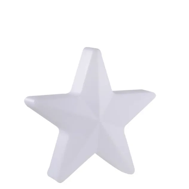 LED Akku Leuchte AKKU-STAR, weiss, groß, Outdoor IP44, USB-Ladekabel