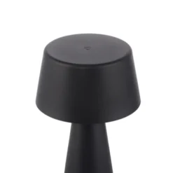 LED Akkuleuchte Tischleuchte schwarz Touchdimmer IP54 USB Innen-Außenbereich