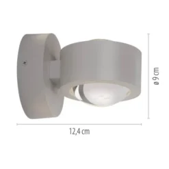 LED Akku Wandleuchte AKKU-CHIA, Sandbrise
