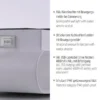 LED Akku Wandleuchte AKKU-ZIDDY, weiss, IP44, aufladbar, Bewegungsmelder