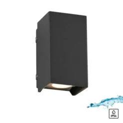 LED Außenleuchte anthrazit IP54 spritzwasserschutz Wandleuchte