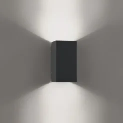 LED Außenleuchte anthrazit IP54 spritzwasserschutz Wandleuchte