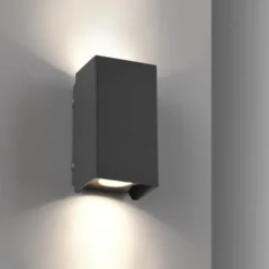 LED Außenleuchte anthrazit IP54 spritzwasserschutz Wandleuchte
