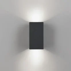 LED Außenleuchte anthrazit IP54 spritzwasserschutz Wandleuchte