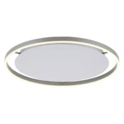 LED Deckenleuchte aluminium rund Ø60cm dimmbar Switchmo warmweiß