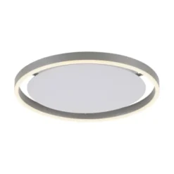 LED Deckenleuchte aluminium rund Ø40cm dimmbar Switchmo warmweiß