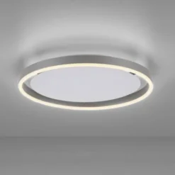 LED Deckenleuchte aluminium rund Ø40cm dimmbar Switchmo warmweiß