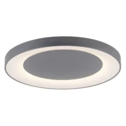 LED-Deckenleuchte, anthrazit-grau, dimmbar, CCT-Farbmanagement, Memory Funktion