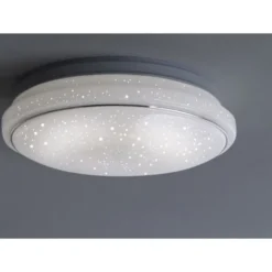 LED Deckenleuchte Ø35cm rund Sternenhimmel Farbwechsel CCT Memoryfunktion