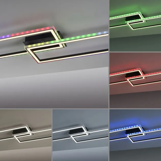 LED Deckenleuchte, dimmbar, Fernbedienung, Schlafzimmer,