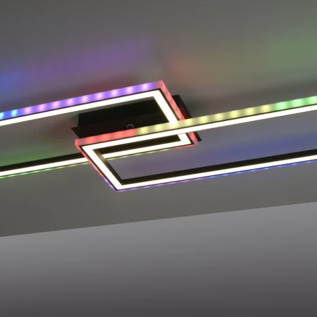 LED Deckenleuchte, dimmbar, Fernbedienung, Schlafzimmer,