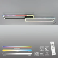 LED Deckenleuchte, dimmbar, Fernbedienung, Schlafzimmer,