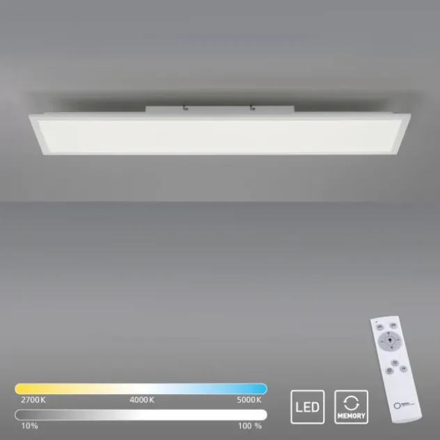LED Deckenleuchte dimmbar weiß CCT Fernbedienung warmweiß Deckenlampe