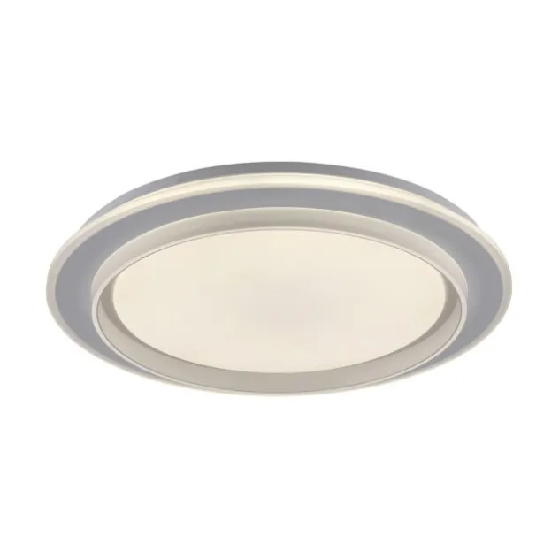 LED Deckenleuchte, dimmbar, weiß, mit Fernbedienung