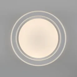 LED Deckenleuchte, dimmbar, weiß, mit Fernbedienung