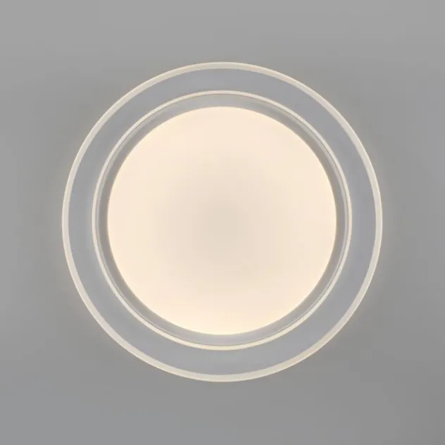 LED Deckenleuchte, dimmbar, weiß, mit Fernbedienung