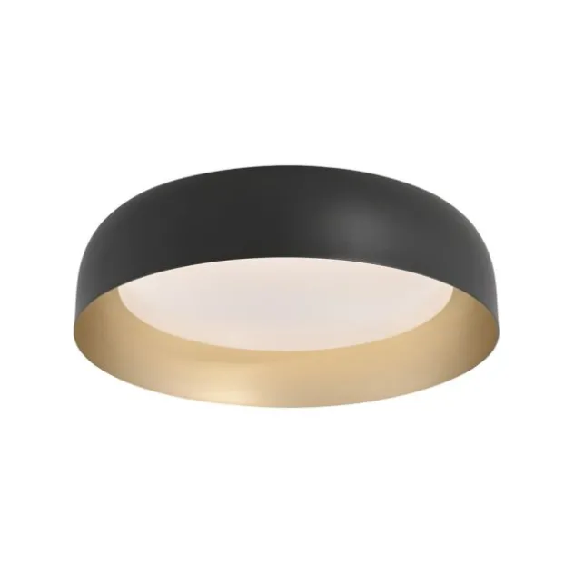 LED Deckenleuchte D=40 schwarz dimmbar per Fernbedienung CCT