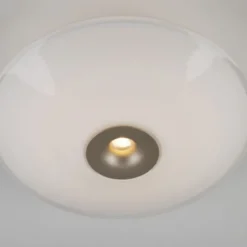 LED Deckenleuchte, ELIPSA, toffee, Tronicdimmer, Opalglas