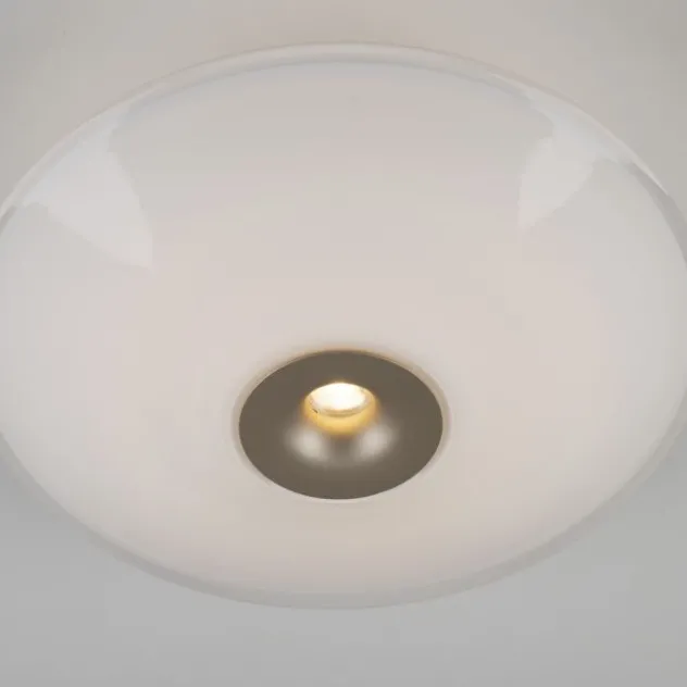 LED Deckenleuchte, ELIPSA, toffee, Tronicdimmer, Opalglas