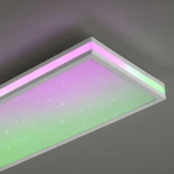 LED-Deckenleuchte, Farbwechsel, Fernbedienung, dimmbar