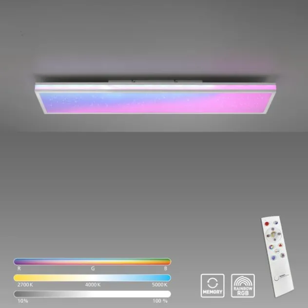 LED-Deckenleuchte, Farbwechsel, Fernbedienung, dimmbar