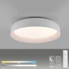 LED Deckenleuchte Fernbedienung weiß D=57cm dimmbar Memoryfunktion