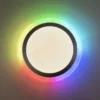 LED Deckenleuchte flach 45x45cm rund weiß dimmbar Farbspiel CCT LED Panel