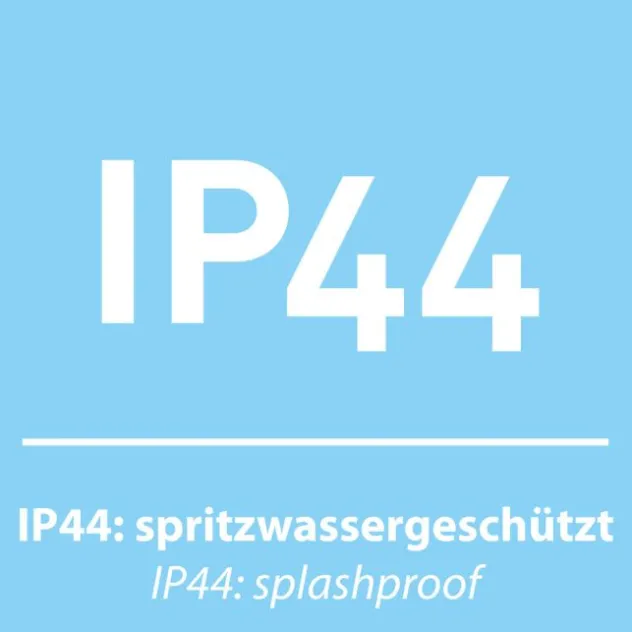 LED Deckenleuchte 2 flammig anthrazitfarbig drehbar IP44 warmweiß