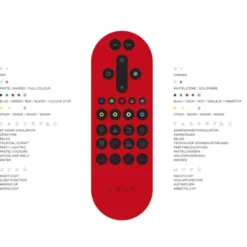 LED-Deckenleuchte, 4-flammig, modern, stahlfarben, quadratisch