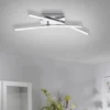 LED Deckenleuchte, Flur, Wohnzimmer, chrom, filigran, modern