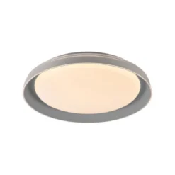 LED Deckenleuchte grau D=43cm dimmbar Switchmo Memoryfunktion