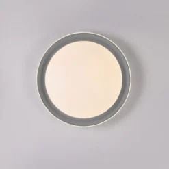LED Deckenleuchte grau D=43cm dimmbar Switchmo Memoryfunktion