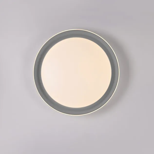 LED Deckenleuchte grau D=43cm dimmbar Switchmo Memoryfunktion